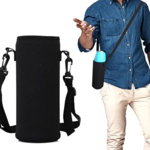Shoulder Bag Porta Garrafa Alça Neoprene Trekking Caminhada