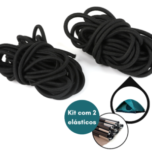 Elástico Para Varetas Barraca Camping Nautika - 2,5mm - 12m - 2un