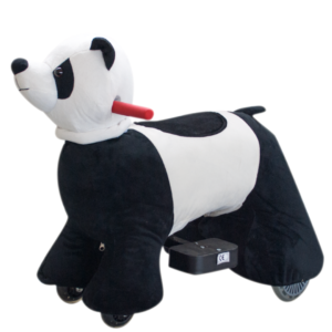 Bicho De Pelucia Motorizado Panda Pp - 220V