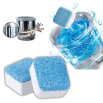 Pastilha Tablete Limpar Higienizar Máquina Lavar Roupa - 2pçs