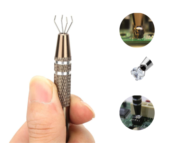 Pinça Com Garra Bga Smd Ci Eletrônica Diy Reparo Componente