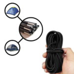 Elástico Para Varetas Barraca Camping Nautika - 2,5mm - 6m - 1un