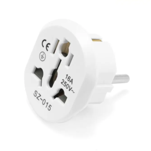 Plug Adaptador Tomada Eua Us Brasil Br Pino Chato Viagem - 2 Pcs