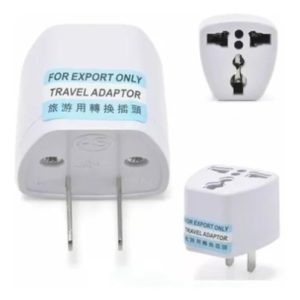 1 Plug Adaptador Tomada Au Us Uk Cn Br P/ Europa Eu Viagem