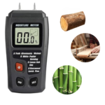 Medidor De Umidade Madeira 2 Pinos Display Lcd Digital