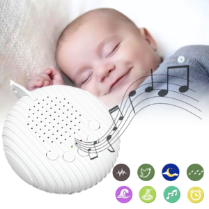 Aparelho Som Ruído Branco Relaxante Dormir Para Bebê Usb