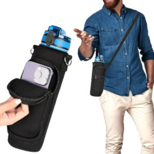 Porta Garrafa Água Stanley Shoulder Bag Alça Neoprene Zíper
