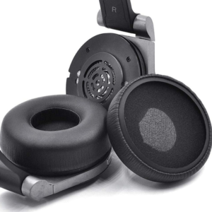 Almofada Espuma Compatível P/ Jbl Tune600 T500 T500bt T450bt Jr300bt 7cm - Orelha Preto