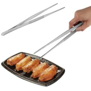 Pinça Pegador Inox 25cm Bartender Culinária Chef Gastronomia