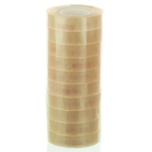 10 Fitas Durex Transparente 24mm X 100 M Metros 10 Rolos