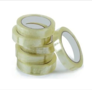 5 Fitas Durex Transparente 24mm X 100 M Metros 5 Rolos