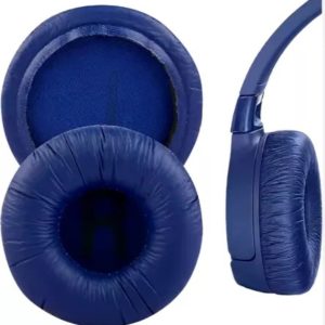 Almofada Espuma Compatível P/ Jbl Tune600 T500 T500bt T450bt Jr300bt 7cm - Orelha Azul