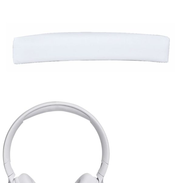 Almofada Espuma Compatível P/ Jbl Tune600 T500 T500bt T450bt Jr300bt 7cm - Cabeça Branco