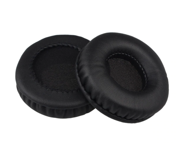 Par De Almofadas Espumas Compativel Jbl E40bt E40 E30 40bt Cor Preto