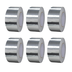 Fita PP Aluminizada 48mm x 40m - 6pçs