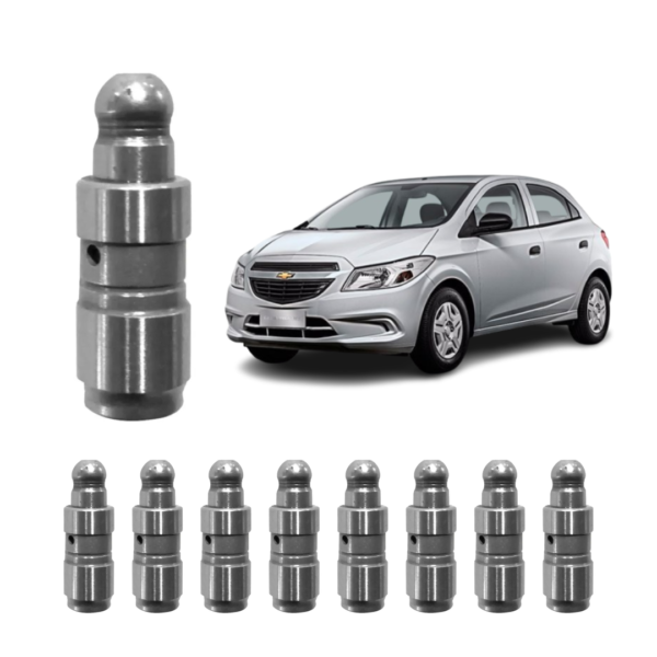 Jogo 8 Tucho Metal Leve Chevrolet Onix 1.0 1.4 2012 A 2019