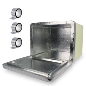 Fita PP Aluminizada 48mm x 50m - 3pçs