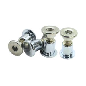 Kit 04 Parafuso 20mm Fechadura Dobradiça Vidro Temperado