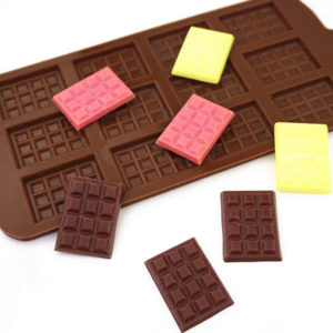 Forma Silicone Mini Chocolate Bombom Confeitaria 22x10x0,5cm
