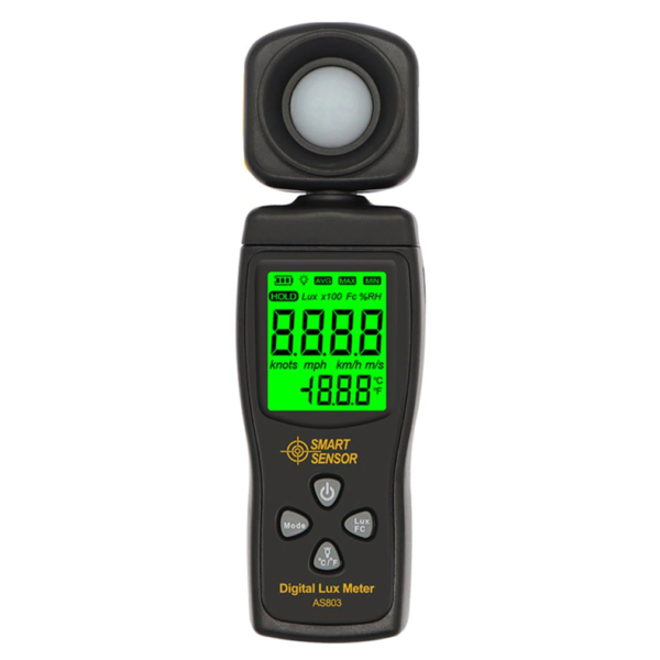 Mini Luxímetro Digital Profissional Led Medidor Iluminação