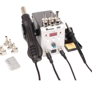 Estação Solda Retrabalho Smd Bga 8586 Soprador - 110V